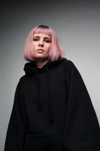 Bluza SUMO  czarna / oversize hoodie