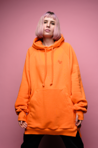 Bluza SUMO pomarańczowa / oversize hoodie