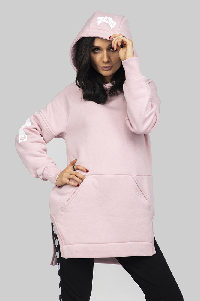 CUB_bluza_hoodie_long_długa_z_kapturem_różowa03
