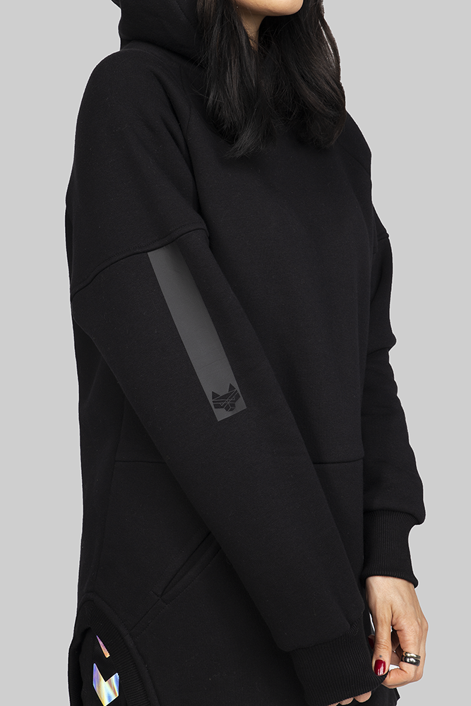 CUB_bluza_hoodie_long_długa_z_kapturem_czarna03