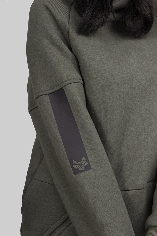 CUB_bluza_hoodie_long_długa_z_kapturem_oliwkowa03