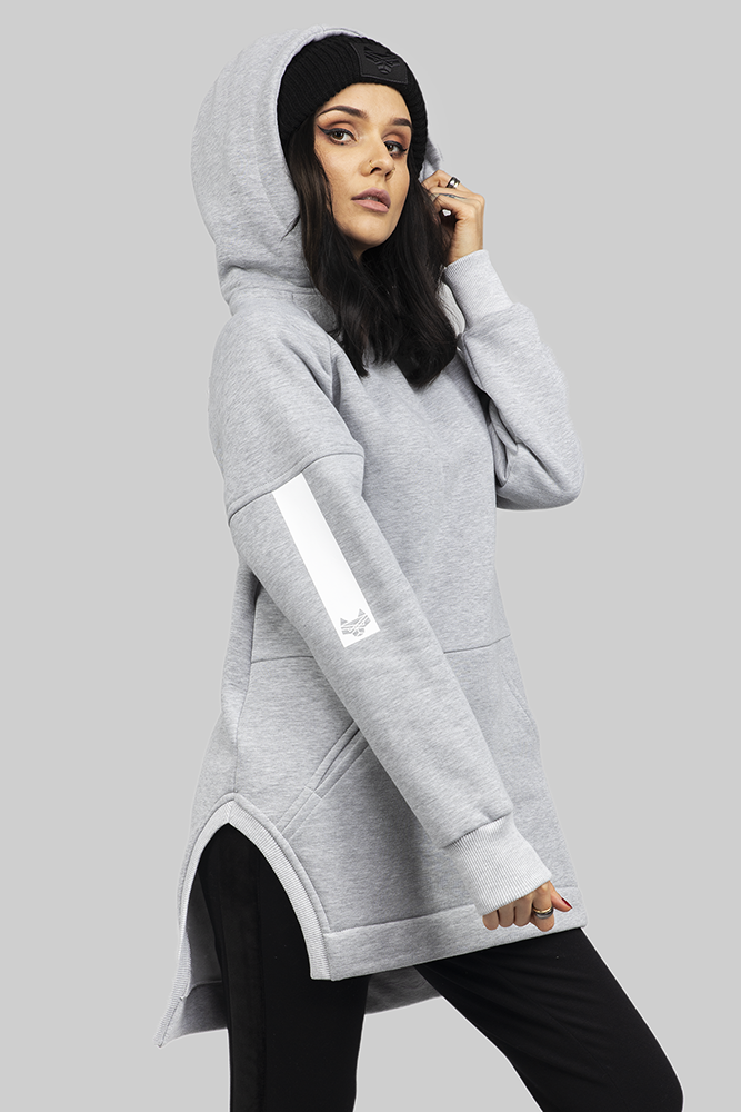 CUB_bluza_hoodie_long_długa_z_kapturem_szara02