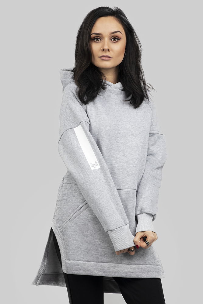 CUB_bluza_hoodie_long_długa_z_kapturem_szara01