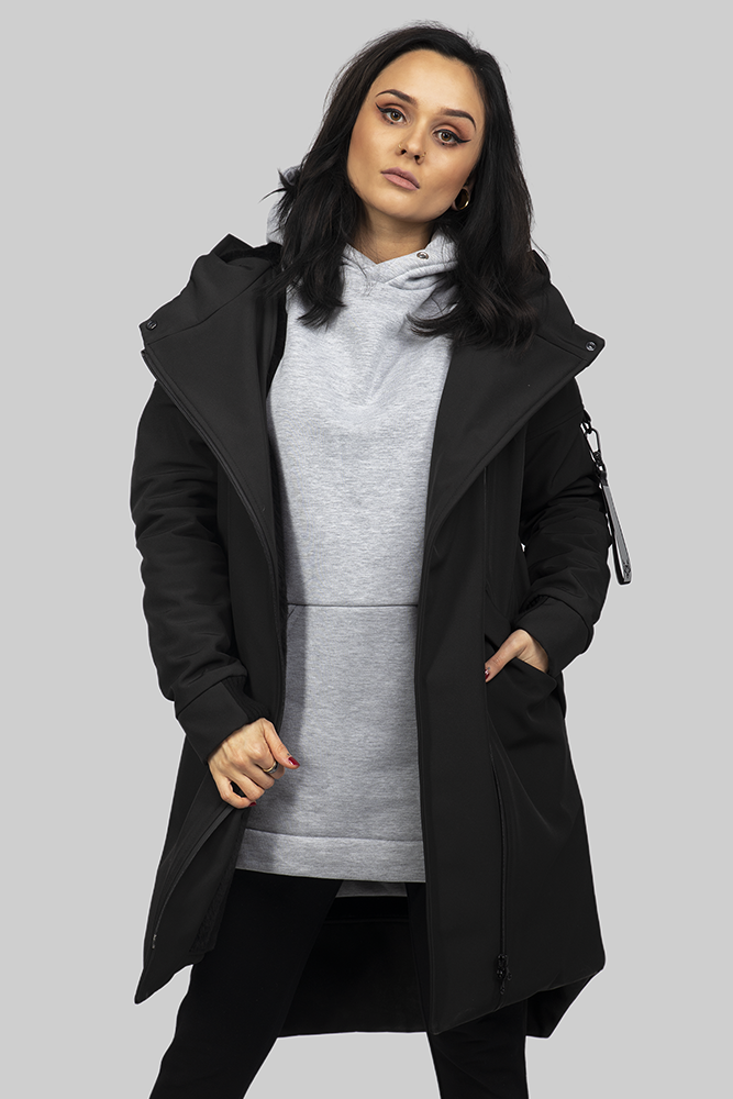 CUB_kurtka_parka_zimowa_softshell_czarna_z_sztucznym_futrem_ocieplana_czarna01